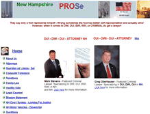 Tablet Screenshot of nhprose.com